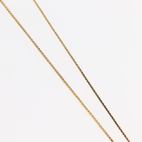 Christian Dior Necklace metal Gold Tone Auth bs30304