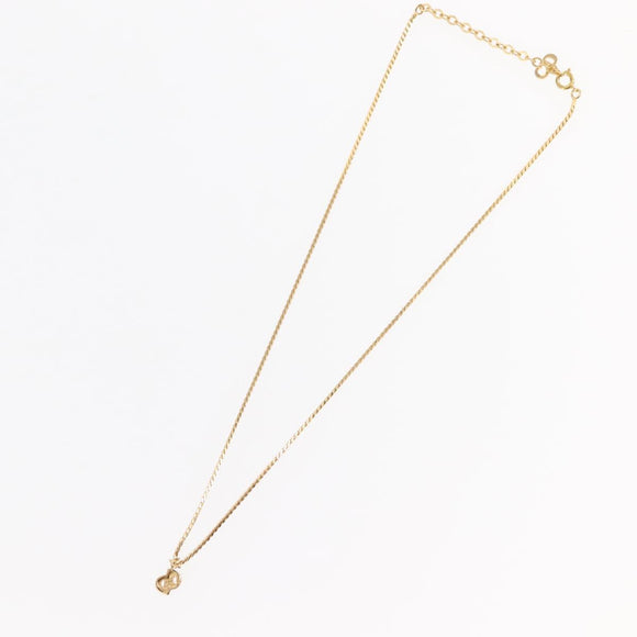 Christian Dior Necklace metal Gold Tone Auth bs30304