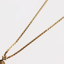 Christian Dior Necklace metal Gold Tone Auth bs30304-9