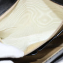 CELINE Shoulder Bag Leather Black Gold Auth bs30310-21