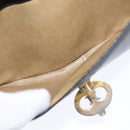 CELINE Shoulder Bag Leather Black Gold Auth bs30310-22