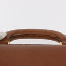 LOEWE Anagram Briefcase Leather Green Gold Auth bs30318-7