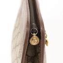 GUCCI GG Supreme Clutch Bag PVC Beige Gold 014 122 6063 Auth bs30320-12