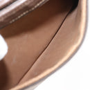 GUCCI GG Supreme Clutch Bag PVC Beige Gold 014 122 6063 Auth bs30320-19