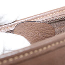 GUCCI GG Supreme Clutch Bag PVC Beige Gold 014 122 6063 Auth bs30320-20