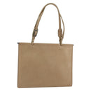 GUCCI Tote Bag Leather Beige 002 1047 Auth bs30322-1
