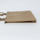 GUCCI Tote Bag Leather Beige 002 1047 Auth bs30322-5