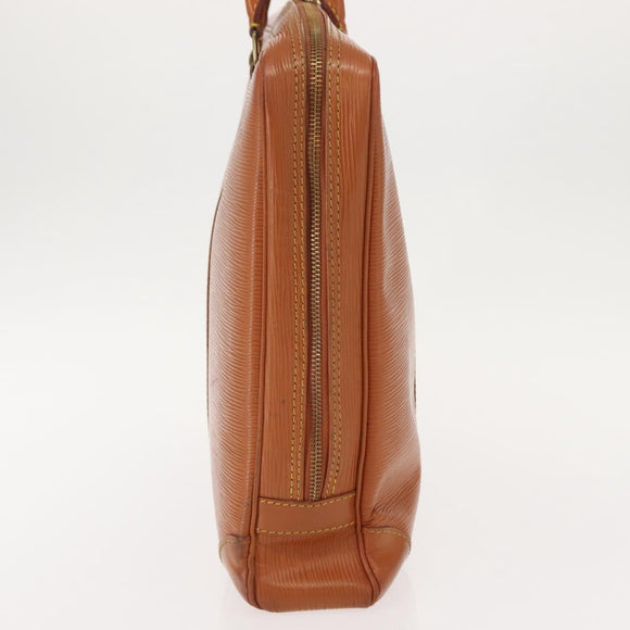LOUIS VUITTON Epi Porte Documents Voyage Business Bag Brown M54478 Auth bs30327