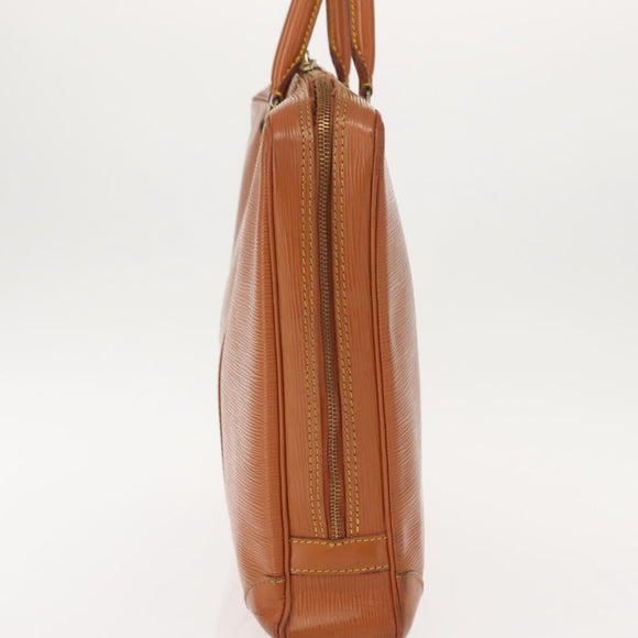 LOUIS VUITTON Epi Porte Documents Voyage Business Bag Brown M54478 Auth bs30327