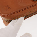 LOUIS VUITTON Epi Porte Documents Voyage Business Bag Brown M54478 Auth bs30327-7