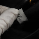 Gianni Versace Sunburst Backpack Leather Black Gold Auth bs30337-12