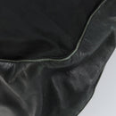 PRADA Shoulder Bag Nylon Leather Black Silver Auth bs30342-15