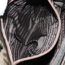 PRADA Tote Bag Nylon Khaki Silver Auth bs30343-11