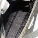 PRADA Tote Bag Nylon Khaki Silver Auth bs30343-24