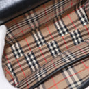 Burberrys Hand Bag Leather Black Gold Auth bs30344-16