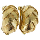 Christian Dior Earring metal Gold Auth bs30345-1