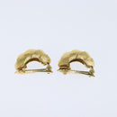 Christian Dior Earring metal Gold Auth bs30345-3