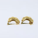 Christian Dior Earring metal Gold Auth bs30345-4