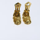 Christian Dior Earring metal Gold Auth bs30345-8