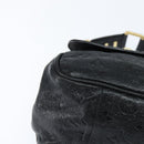 LOUIS VUITTON Monogram Mydia Ruber Shoulder Bag Black M40282 LV Auth bs30352-8