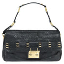 LOUIS VUITTON Monogram Mydia Ruber Shoulder Bag Black M40282 LV Auth bs30352-13