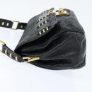 LOUIS VUITTON Monogram Mydia Ruber Shoulder Bag Black M40282 LV Auth bs30352-3