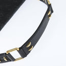 LOUIS VUITTON Monogram Mydia Ruber Shoulder Bag Black M40282 LV Auth bs30352-7