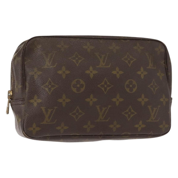 LOUIS VUITTON Monogram Trousse Toilette 23 Clutch Bag M47524 LV Auth bs30353