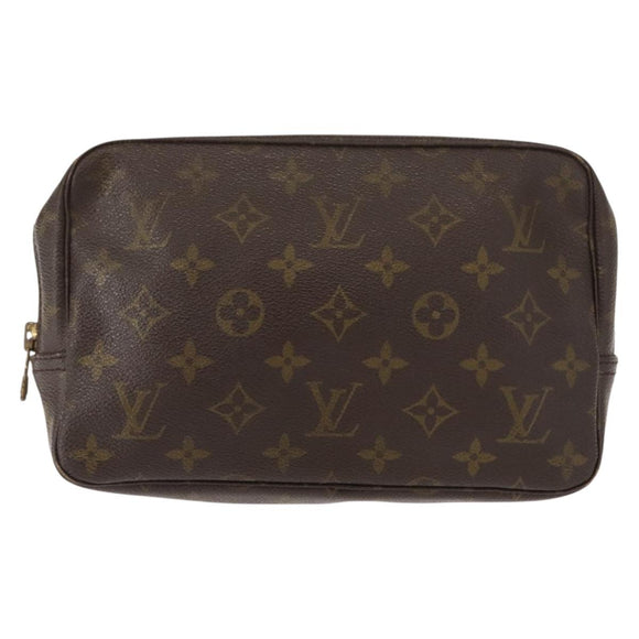 LOUIS VUITTON Monogram Trousse Toilette 23 Clutch Bag M47524 LV Auth bs30353