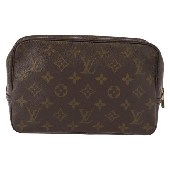 LOUIS VUITTON Monogram Trousse Toilette 23 Clutch Bag M47524 LV Auth bs30353