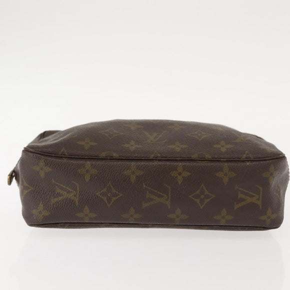 LOUIS VUITTON Monogram Trousse Toilette 23 Clutch Bag M47524 LV Auth bs30353