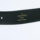 LOUIS VUITTON Taiga Leather Ceinture Classic Belt 41.7"" Epicea LV Auth bs30354-16