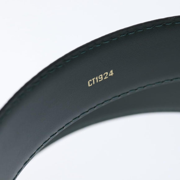 LOUIS VUITTON Taiga Leather Ceinture Classic Belt 41.7"" Epicea LV Auth bs30354