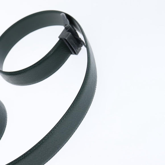 LOUIS VUITTON Taiga Leather Ceinture Classic Belt 41.7"" Epicea LV Auth bs30354