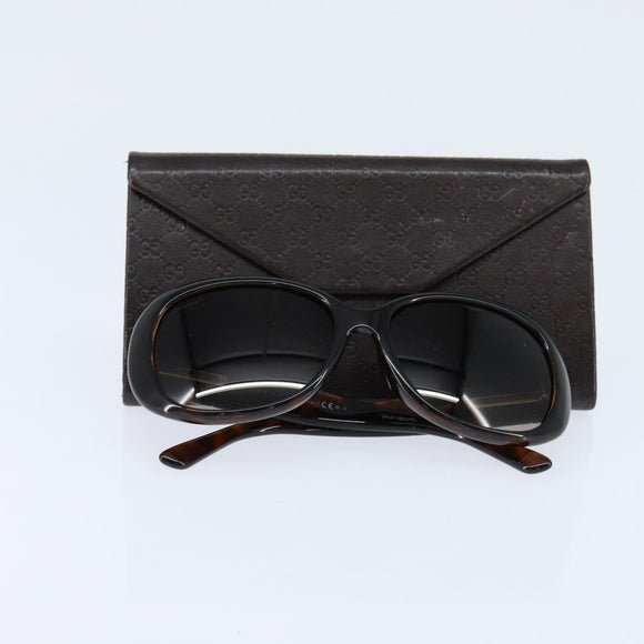GUCCI Interlocking Sunglasses Brown Auth bs30355
