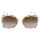 FENDI Sunglasses plastic Pink Auth bs30356-2
