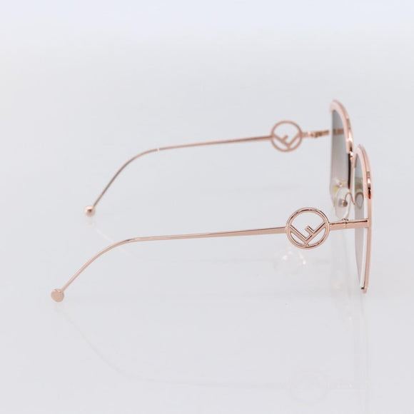 FENDI Sunglasses plastic Pink Auth bs30356