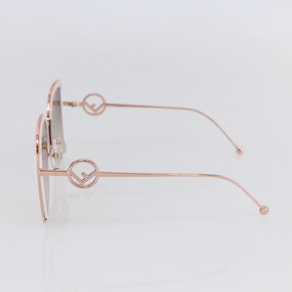 FENDI Sunglasses plastic Pink Auth bs30356