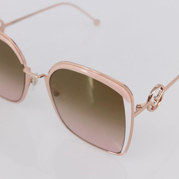 FENDI Sunglasses plastic Pink Auth bs30356
