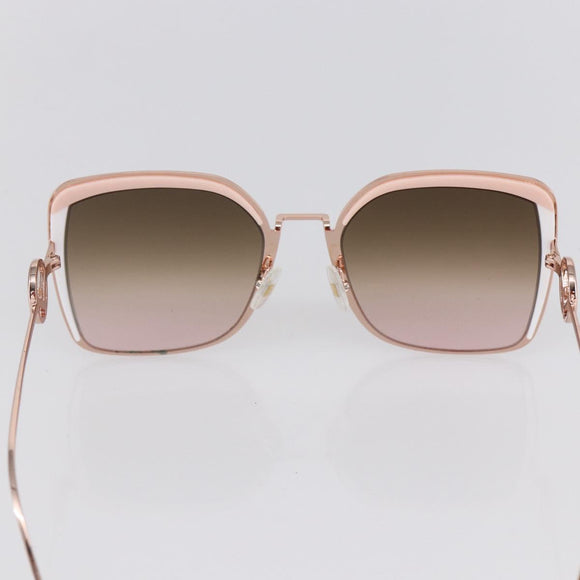 FENDI Sunglasses plastic Pink Auth bs30356