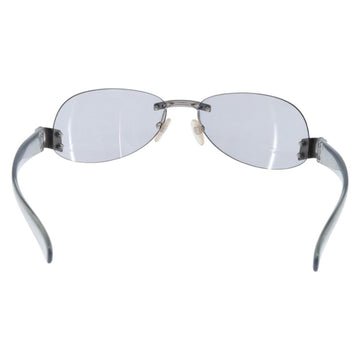 CHANEL COCO Mark Sunglasses plastic Clear CC Auth bs30357 - 0