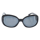 CHANEL Camelia Sunglasses plastic Black CC Auth bs30360-13
