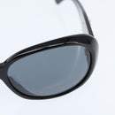 CHANEL Camelia Sunglasses plastic Black CC Auth bs30360-8