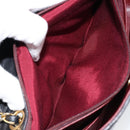 CHANEL Matelasse Chain Flap Bag Turn Lock Lamb Skin Black Gold CC Auth bs30361-23