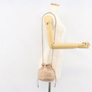 CHANEL Matelasse Chain Shoulder Bag Lamb Skin Pink Gold CC Auth bs30362-21