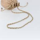 CHANEL Matelasse Chain Shoulder Bag Lamb Skin Pink Gold CC Auth bs30362-7