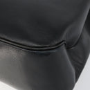 Salvatore Ferragamo Vala Tote Bag Leather Black Silver Auth bs30363-10