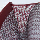 Christian Dior Chain Shoulder Bag Suede Bordeaux Gold Auth bs30368-21