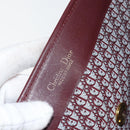 Christian Dior Chain Shoulder Bag Suede Bordeaux Gold Auth bs30368-12