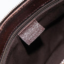 GUCCI GG Canvas Shoulder Bag Beige Silver 114273 Auth bs30370-18